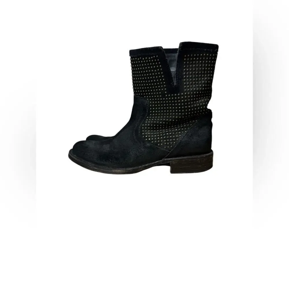 Fiorentini + Baker Eli Suede Studded Boot Size 36 or US 6